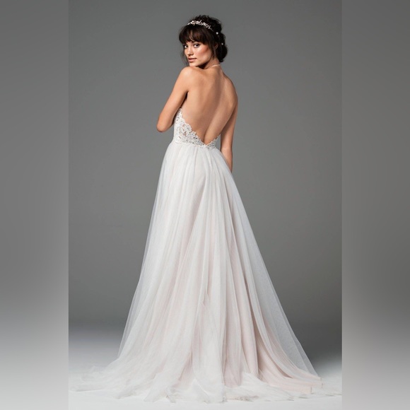 Lace Topped Wedding Dress - Picture 6 of 7